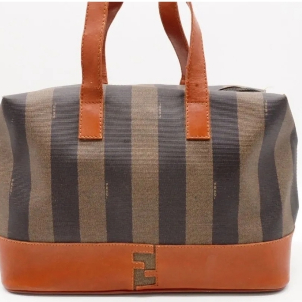 FENDI Vintage Pecan Handbag Tote